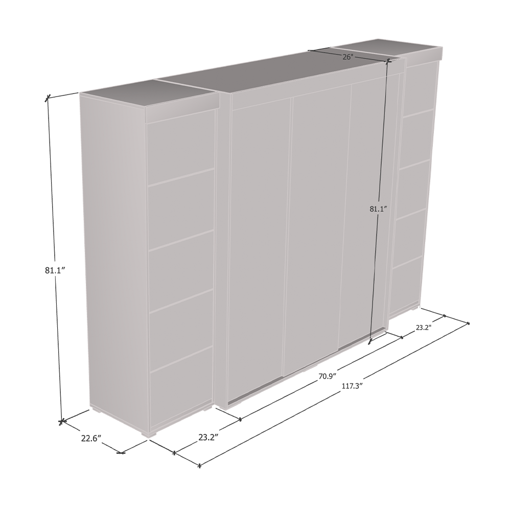 Aria 3D-EXEX Wardrobe - Meble Furniture