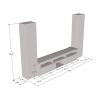Bari 200 Floating Entertainment Center - Meble Furniture