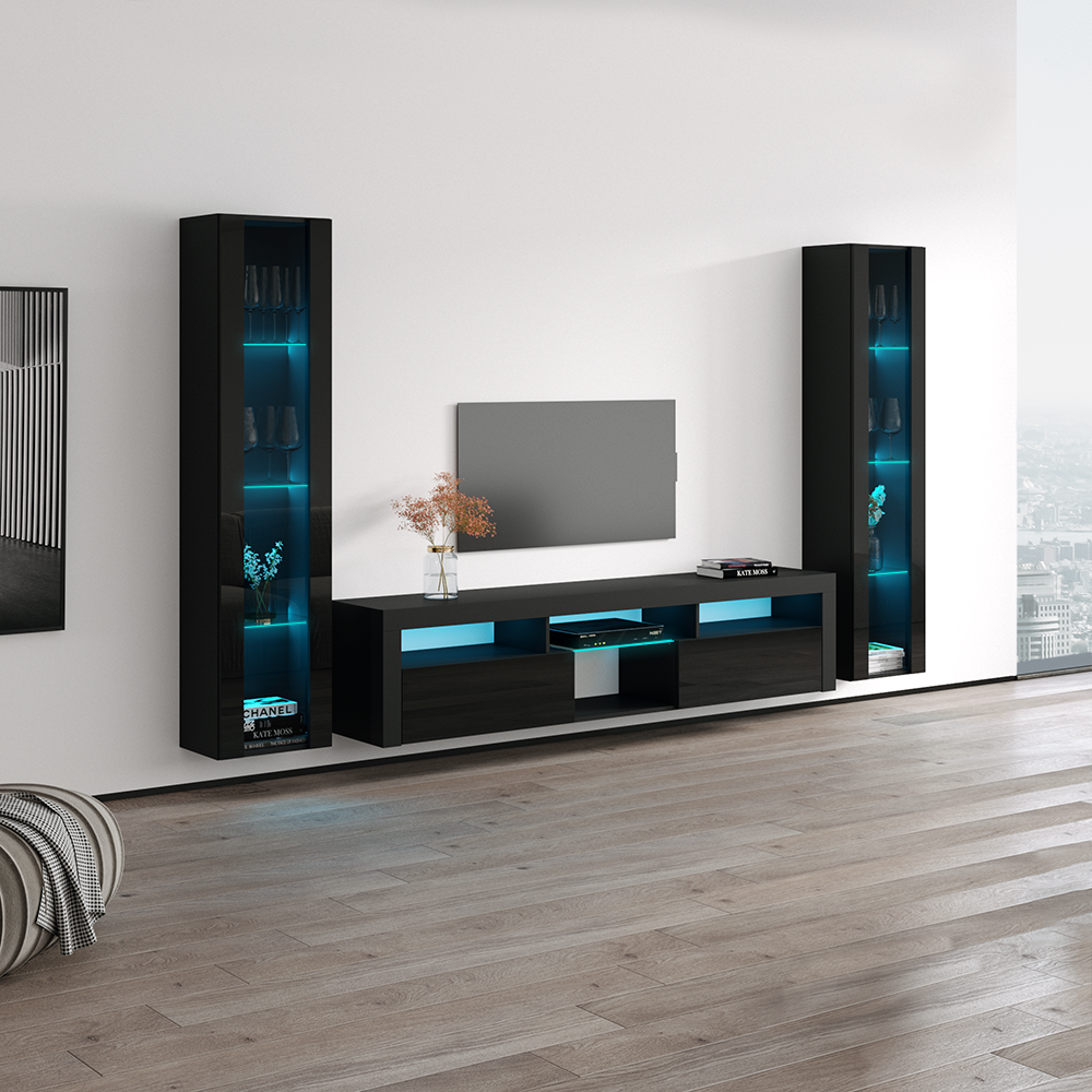 Bari 200 Floating Entertainment Center - Meble Furniture