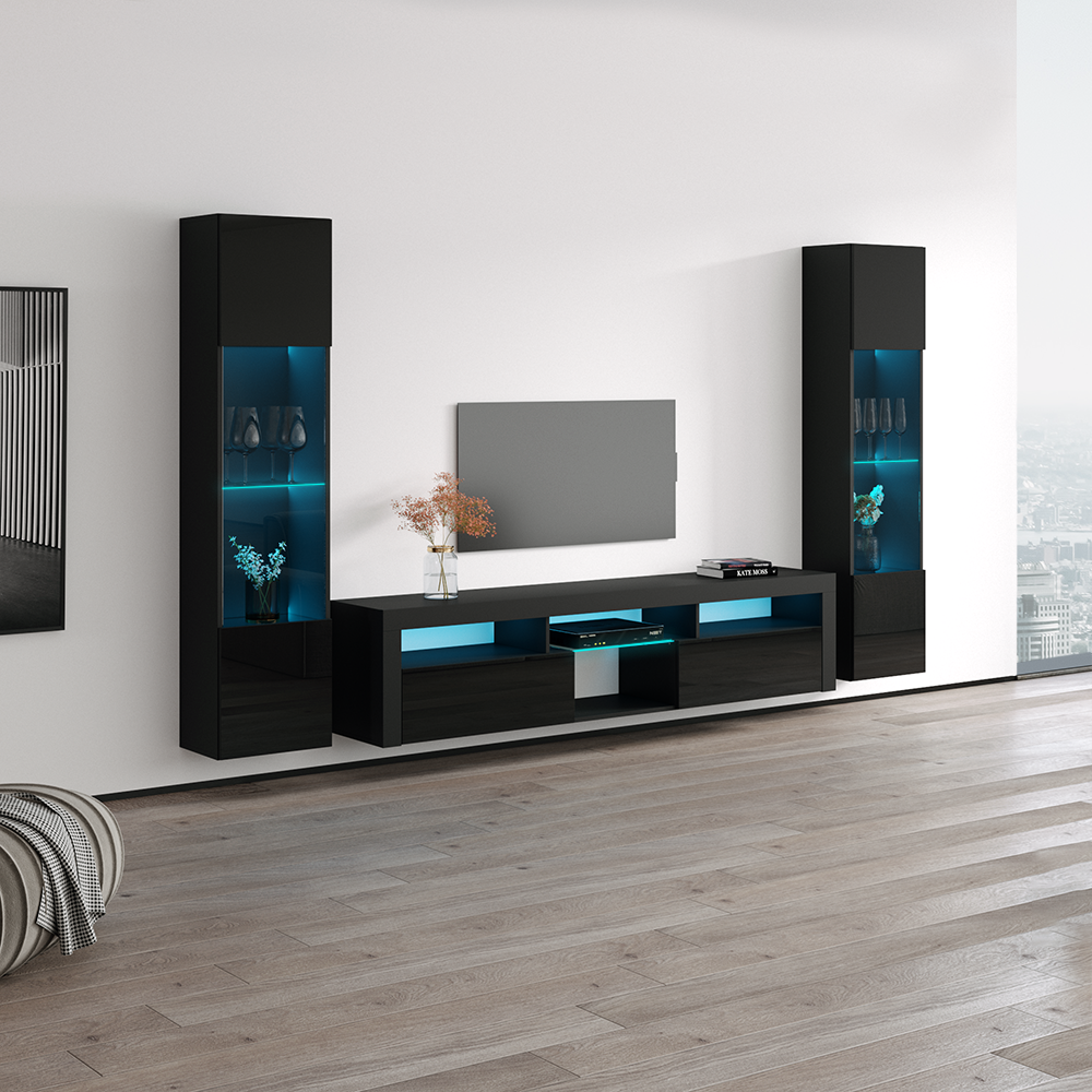 Bari 200 Floating Entertainment Center - Meble Furniture