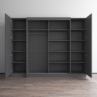 Aria 2D-EXEX Wardrobe with 1 Mirror - Meble Furniture