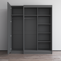 Aria 2D120-EX Wardrobe with 1 Mirror - Meble Furniture