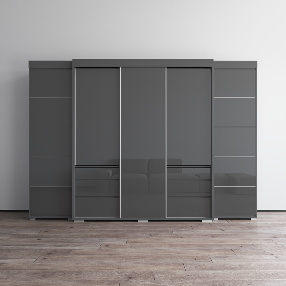 Monaco 3D-EXEX Wardrobe - Meble Furniture