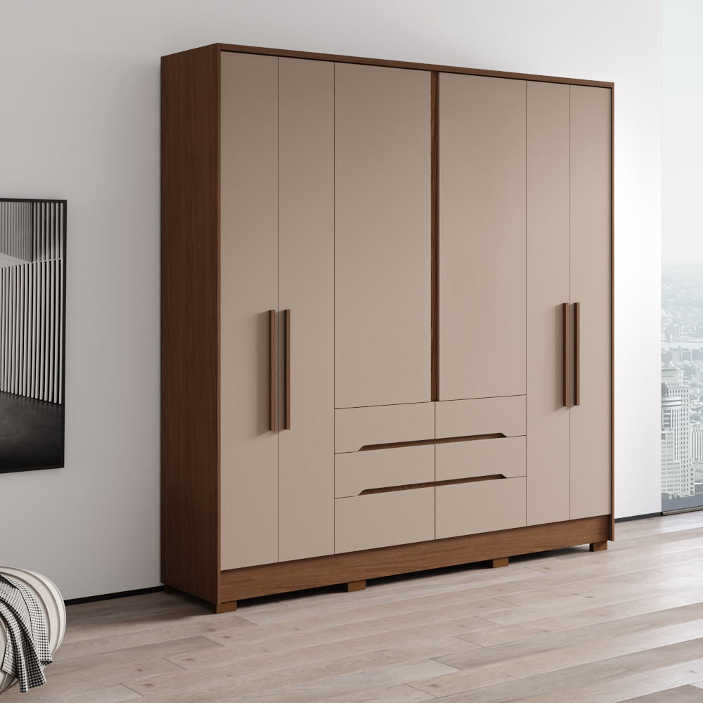 San Francisco Wardrobe, Oak/Fendi - No Mirror, photo 3 of 5