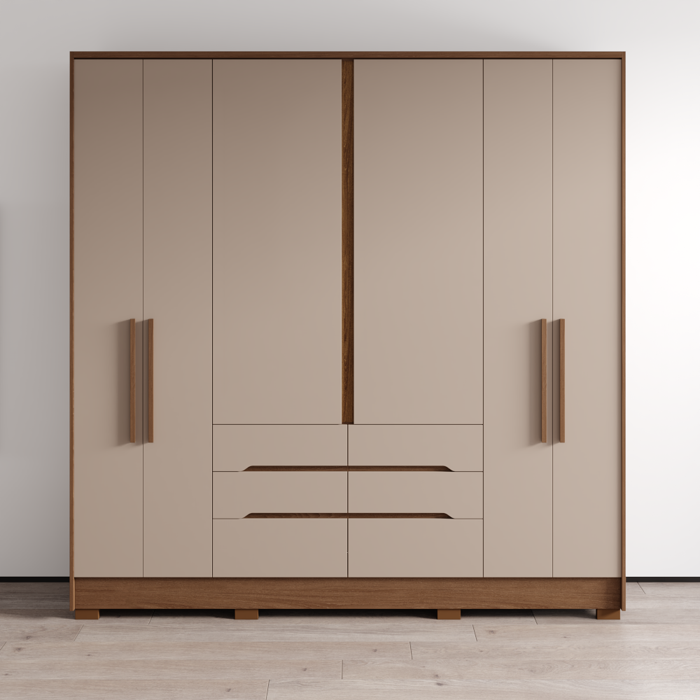 San Francisco Wardrobe, Oak/Fendi - No Mirror, photo 1 of 5