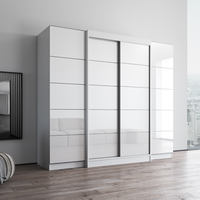 Aria 2D120-EXEX Wardrobe, White, photo 3 of 6