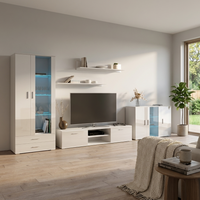 Soho 9 Entertainment Center, White, photo 2 of 5