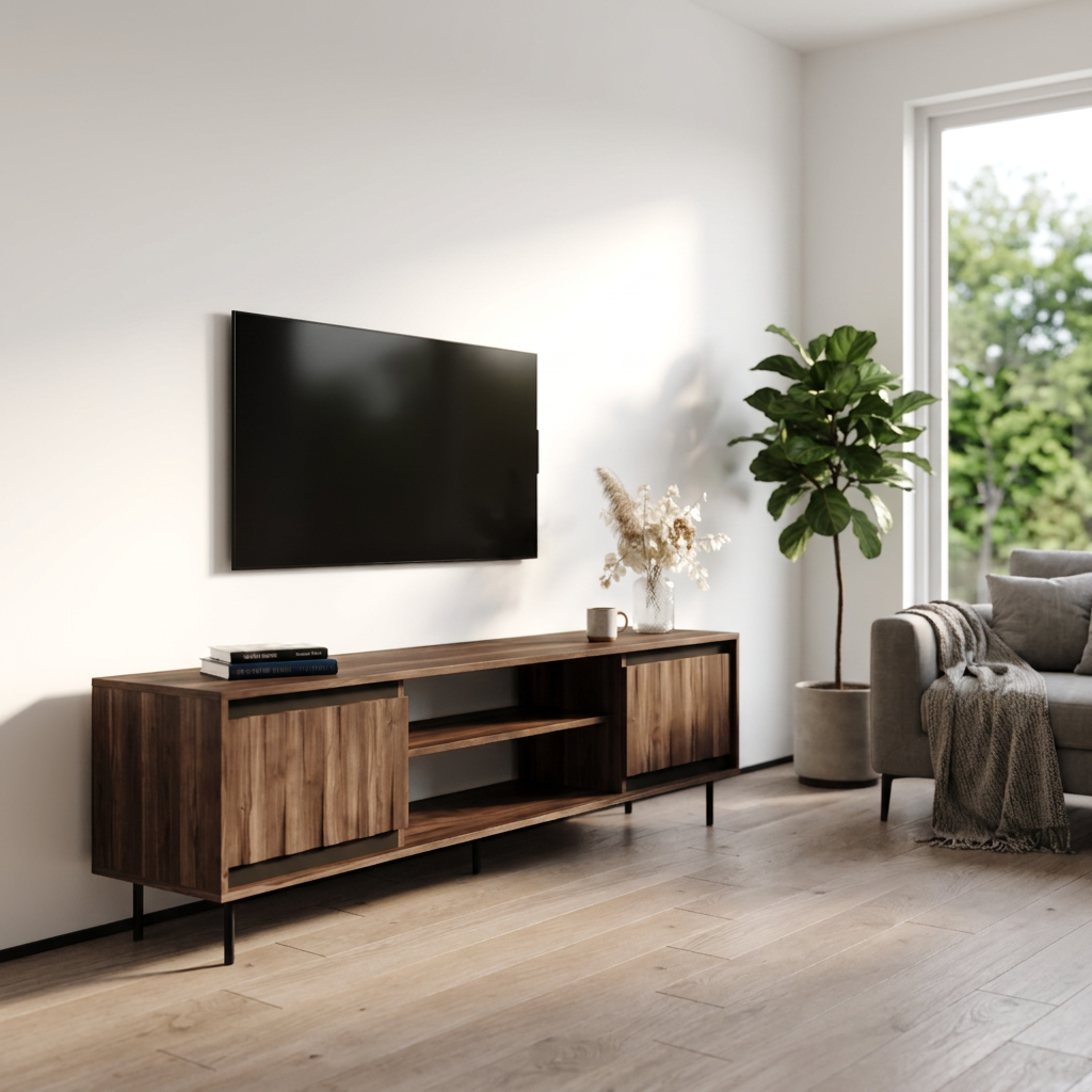Swing 180 TV Stand, Wood, photo 5 of 7