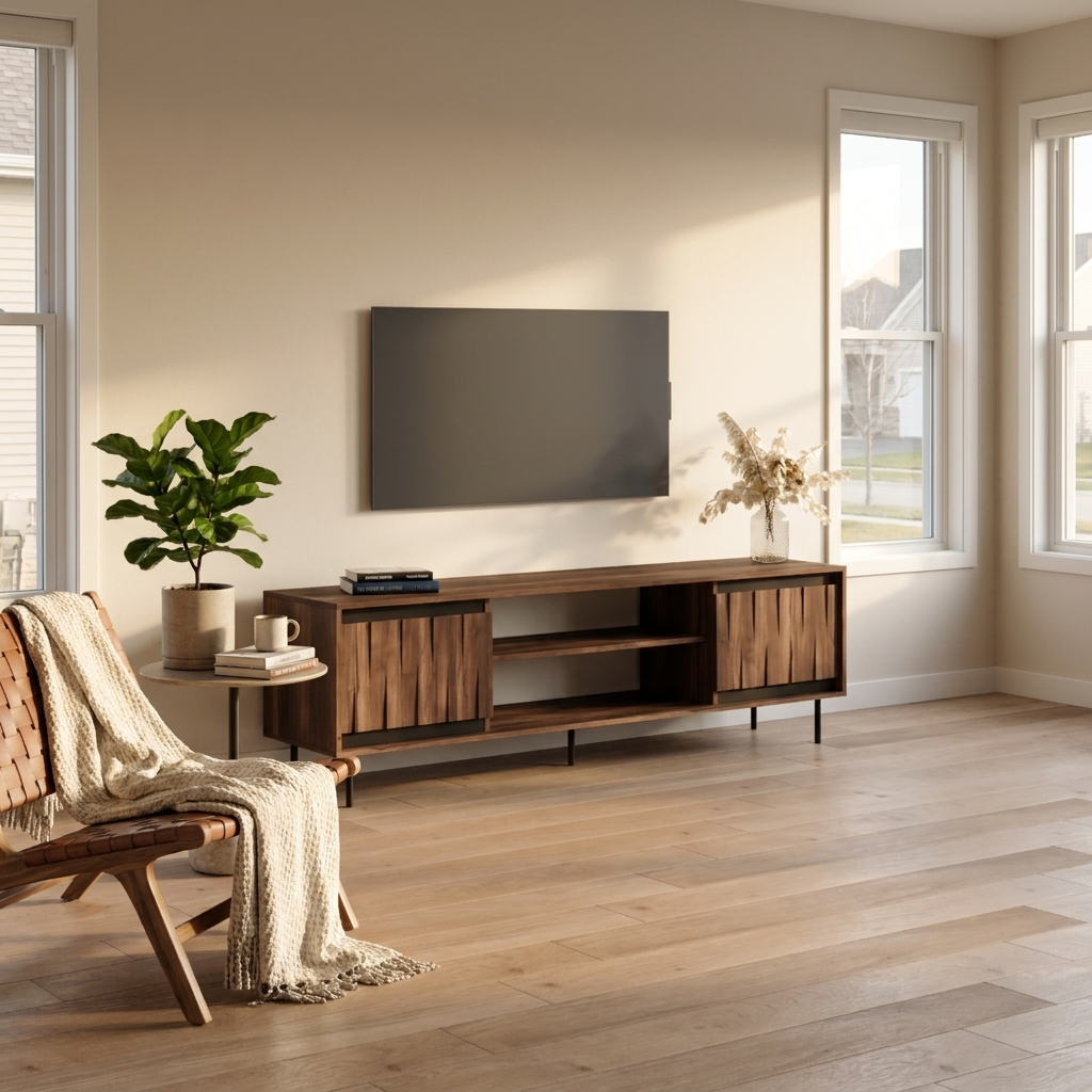 Swing 180 TV Stand, Wood, photo 2 of 7