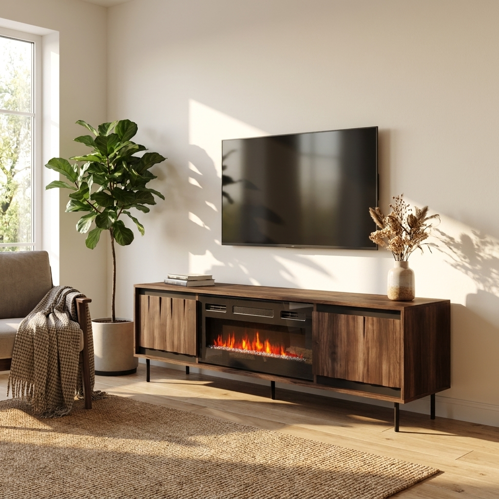 Swing 180 BL-EF TV Stand, Wood, photo 2 of 6
