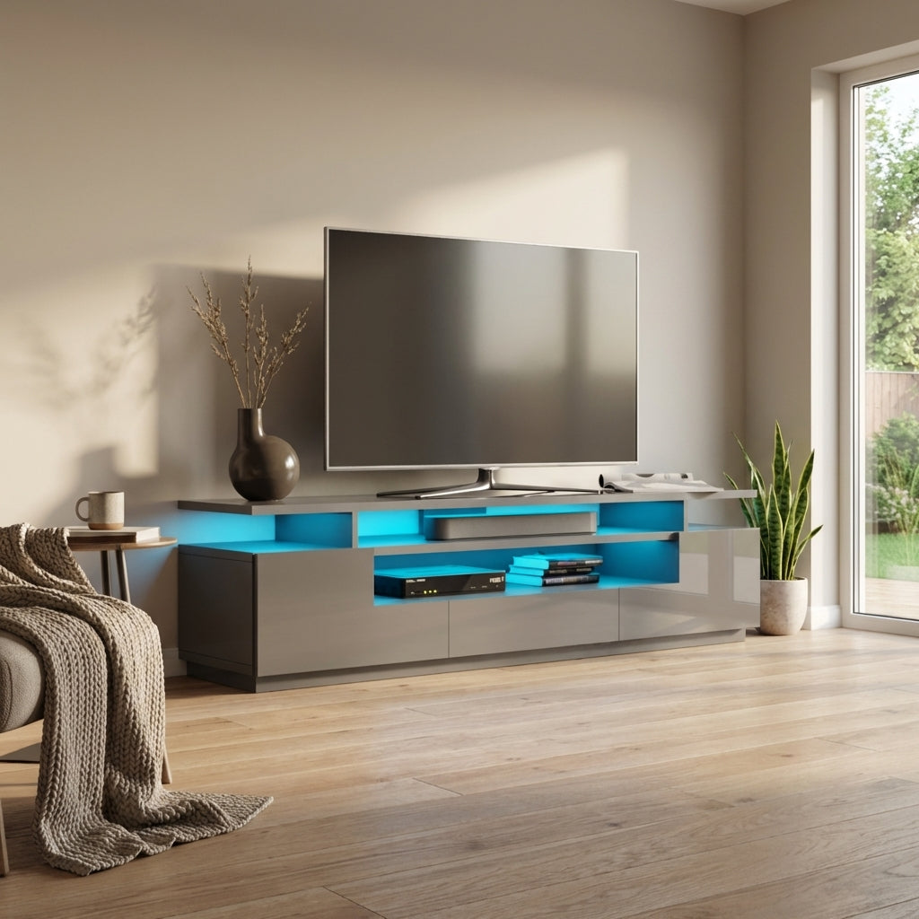 Eva 77" TV Stand - Meble Furniture