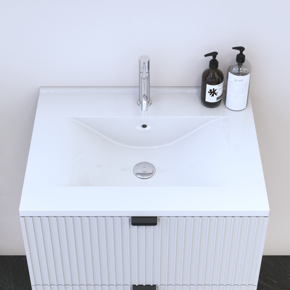 24 Inch Ceramic Drop In Sink - Meble Furniture