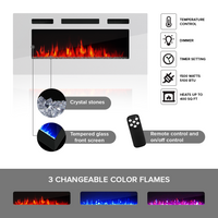 Komi WH03 Fireplace Entertainment Center - Meble Furniture