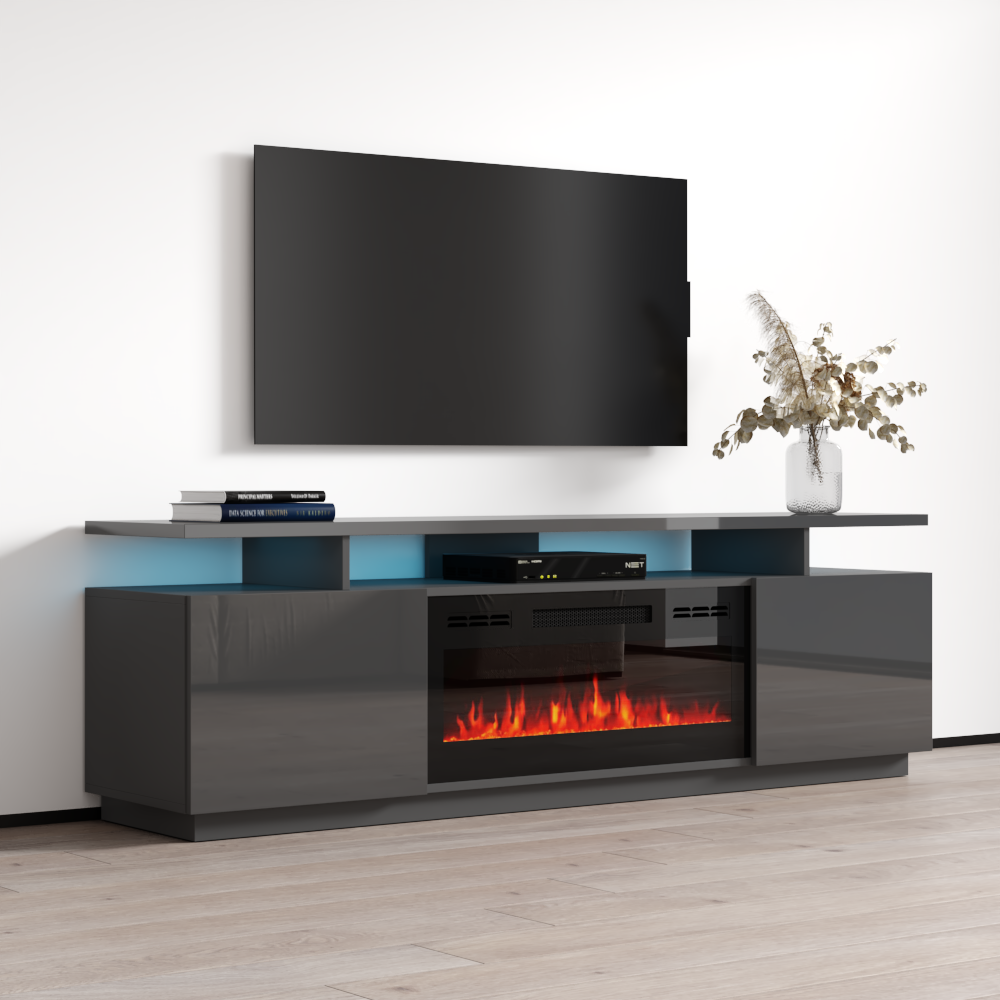Eva-KBL Fireplace TV Stand - Meble Furniture