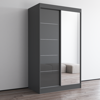 Aria 2D Wardrobe with Mirror - Meble Furniture