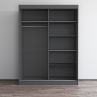 Aria 2D Wardrobe with Mirror - Meble Furniture