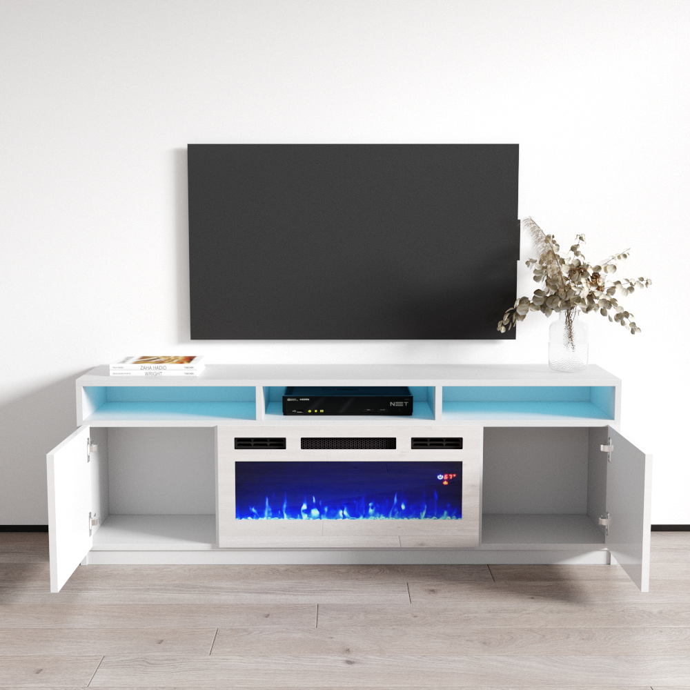 Reno WH05 Fireplace TV Stand - Meble Furniture