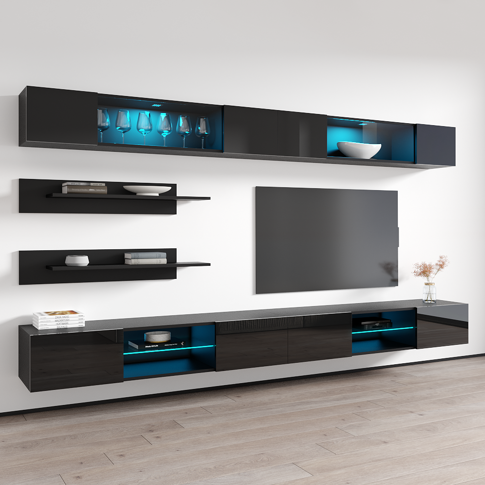 Fly I 33TV Floating Entertainment Center - Meble Furniture