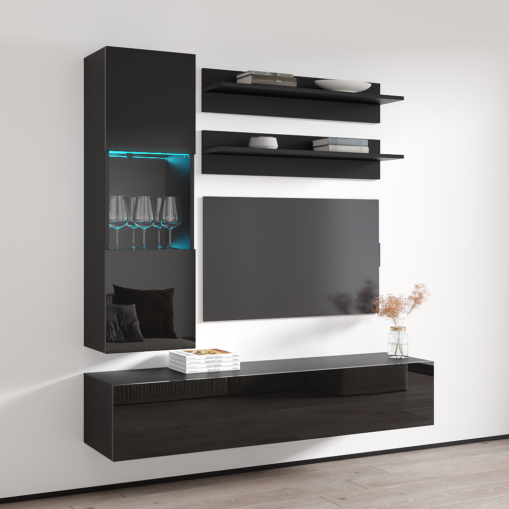 Fly H 30TV Floating Entertainment Center - Meble Furniture