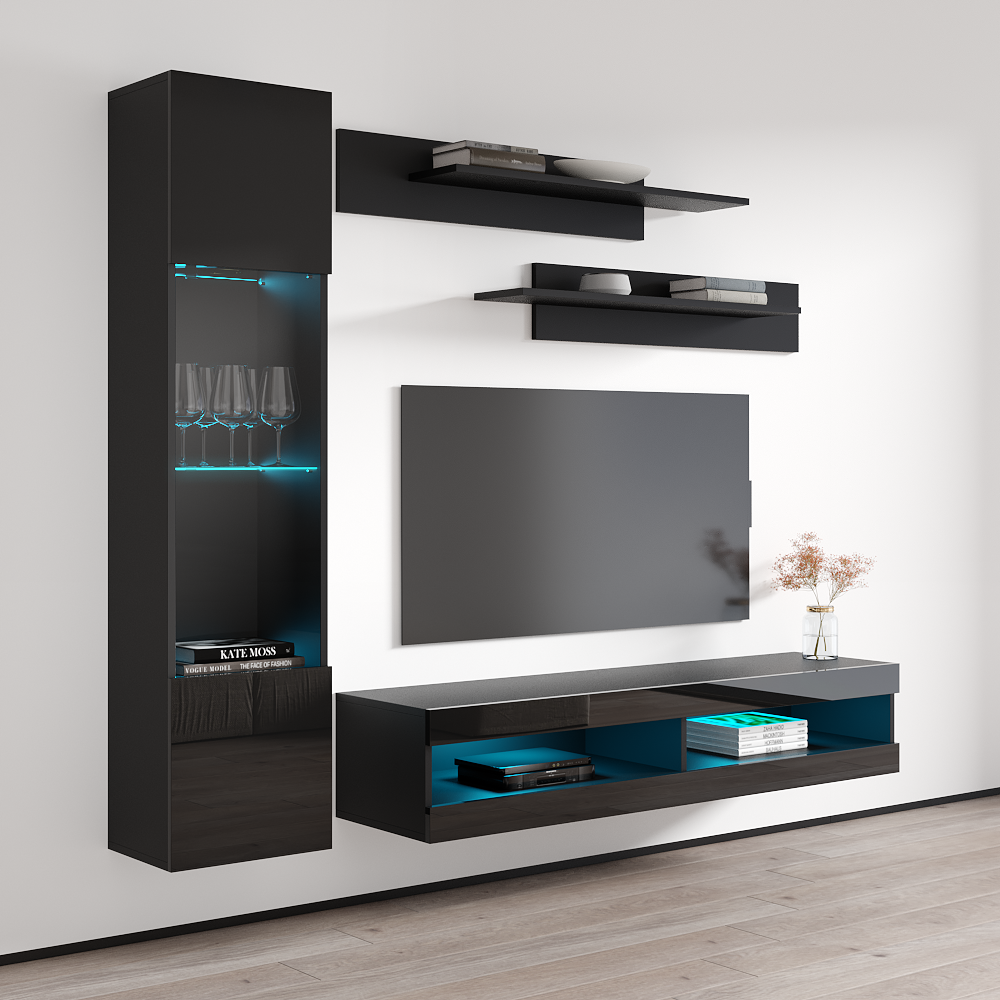 Fly G 34TV Floating Entertainment Center - Meble Furniture