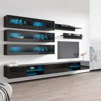 Fly J 33TV Floating Entertainment Center, Black, photo 8 of 15