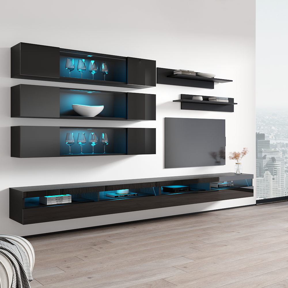 Fly J 35TV Floating Entertainment Center - Meble Furniture