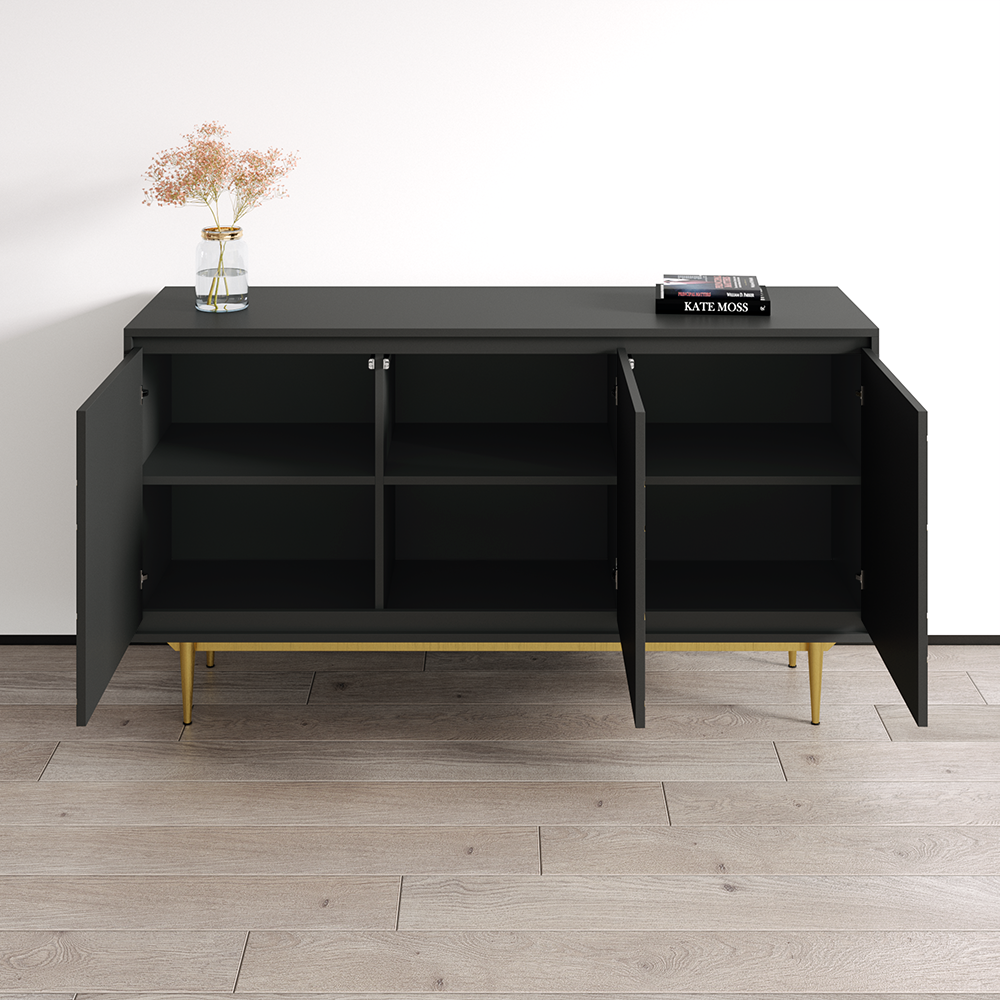 Maze Sideboard, Black, photo 6 of 7