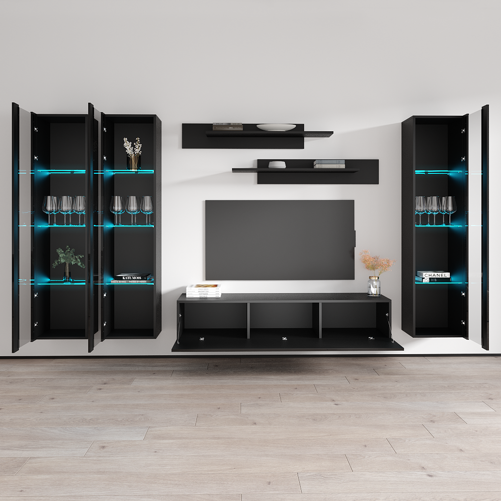 Fly C 30TV Floating Entertainment Center - Meble Furniture