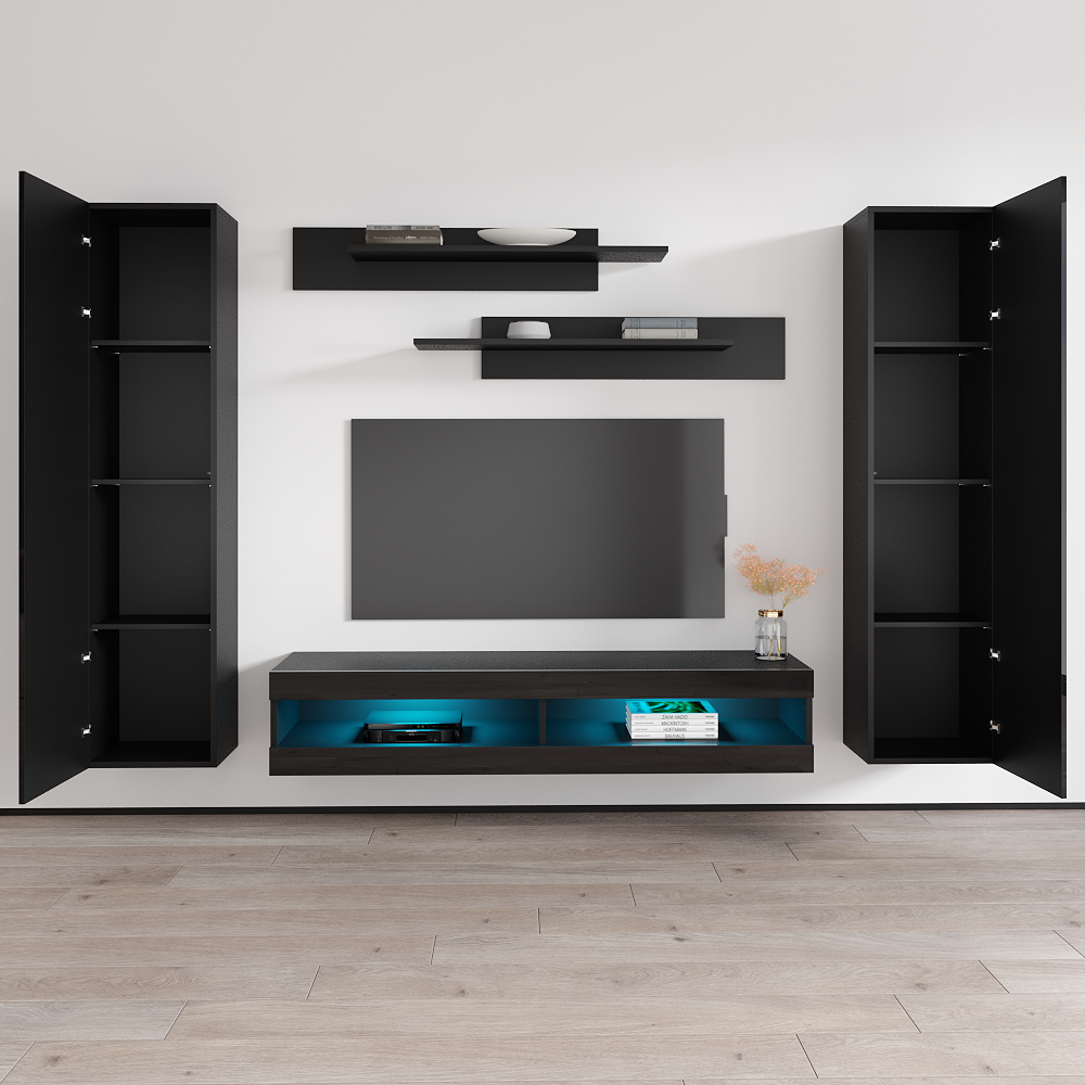 Fly A 34TV Floating Entertainment Center - Meble Furniture
