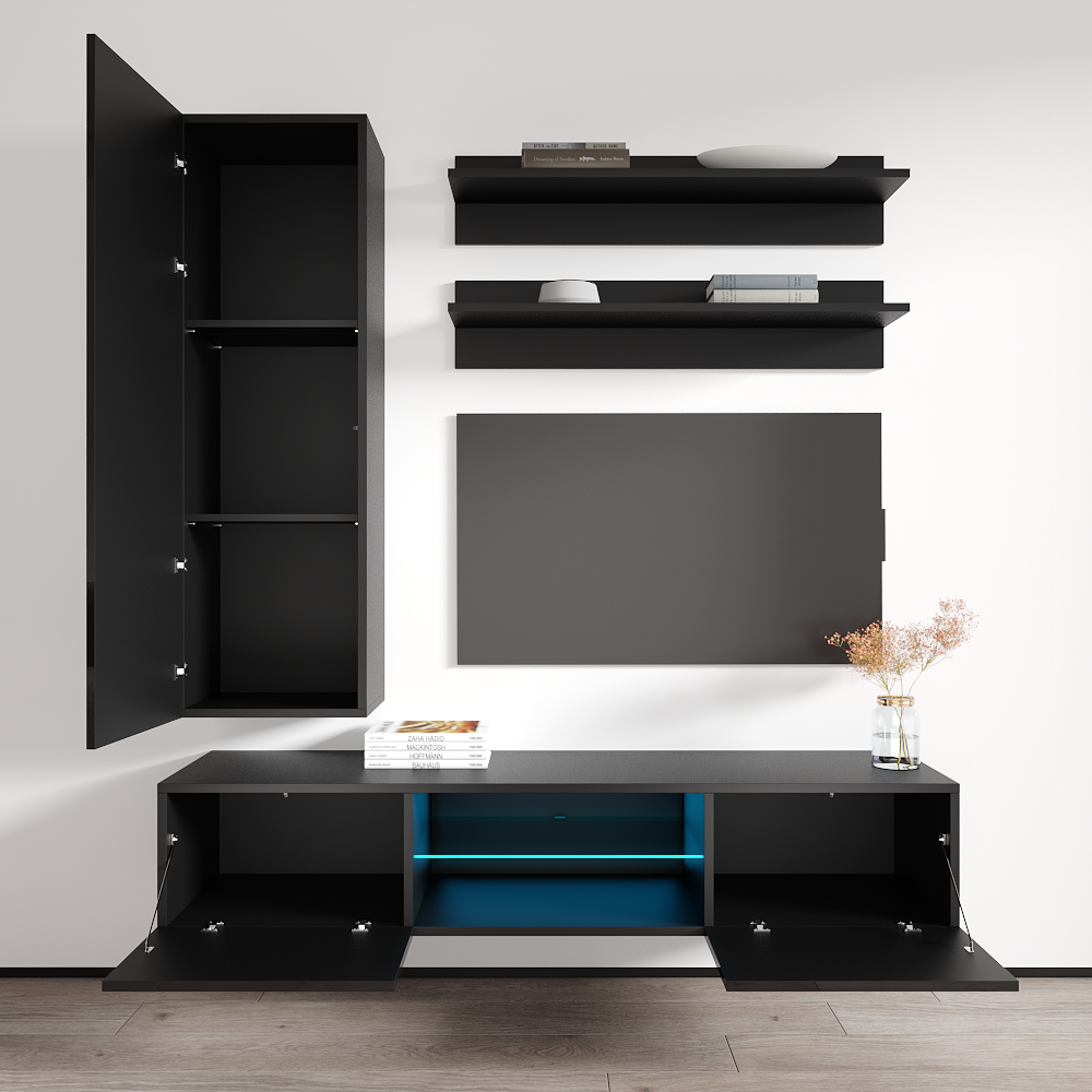 Fly H 33TV Floating Entertainment Center - Meble Furniture