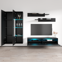 Fly A 35TV Floating Entertainment Center - Meble Furniture