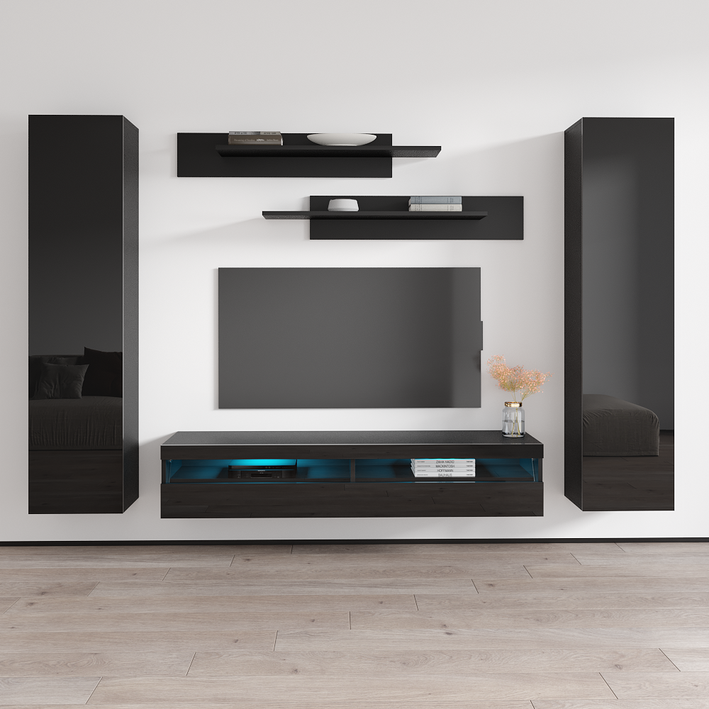 Fly A 35TV Floating Entertainment Center - Meble Furniture
