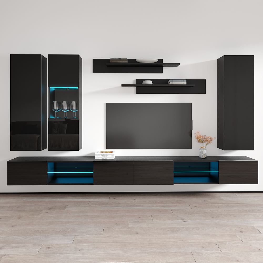 Fly E 33TV Floating Entertainment Center - Meble Furniture