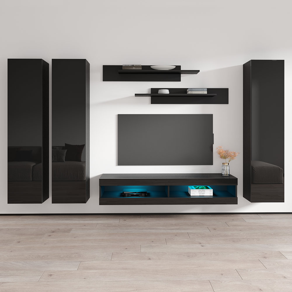 Fly C 34TV Floating Entertainment Center - Meble Furniture
