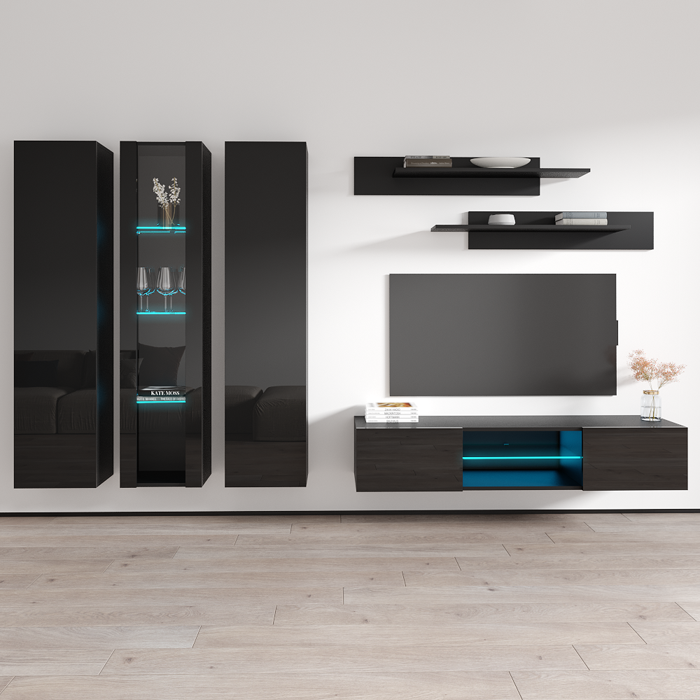 Fly C 33TV Floating Entertainment Center - Meble Furniture