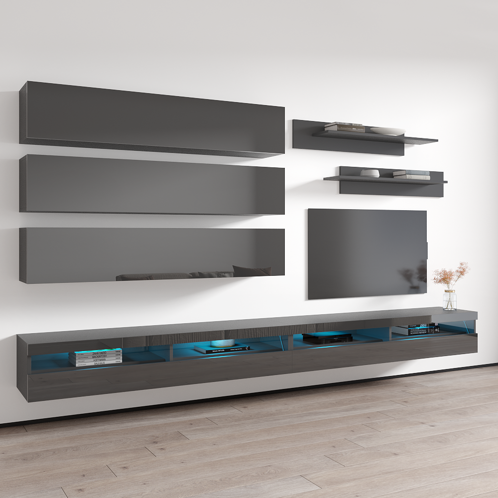 Fly J 35TV Floating Entertainment Center - Meble Furniture