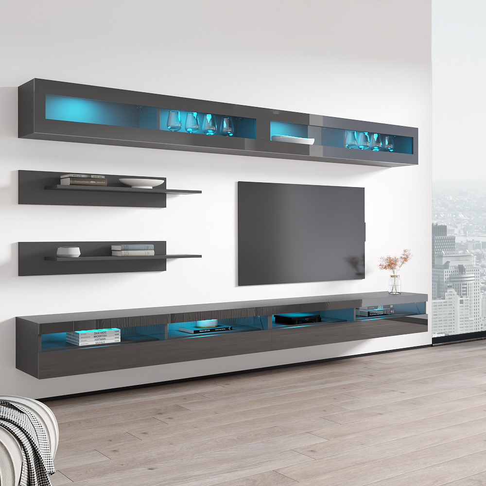 Fly I 35TV Floating Entertainment Center - Meble Furniture