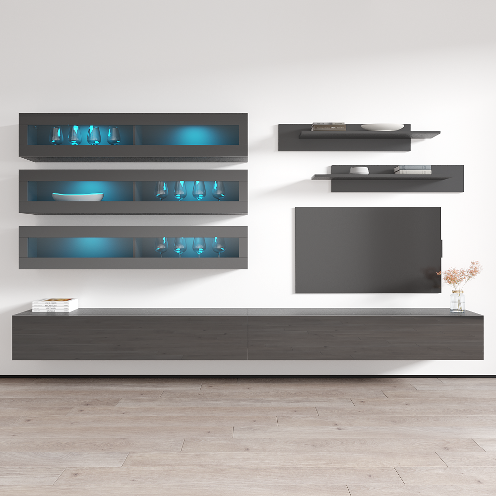 Fly J 30TV Floating Entertainment Center - Meble Furniture