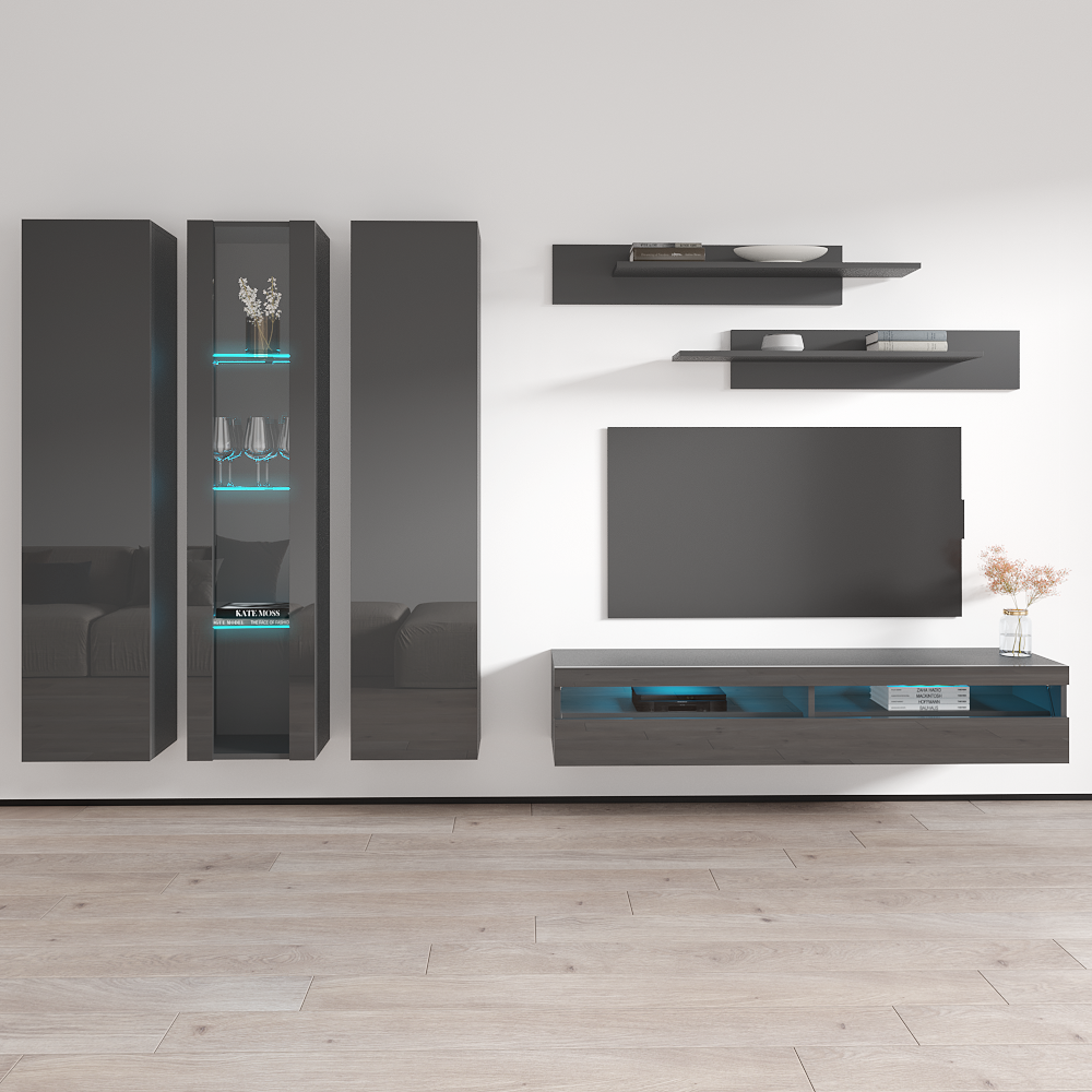 Fly C 35TV Floating Entertainment Center - Meble Furniture