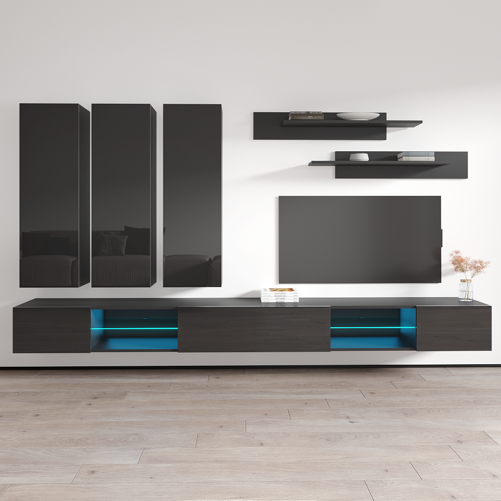 Fly E 33TV Floating Entertainment Center - Meble Furniture
