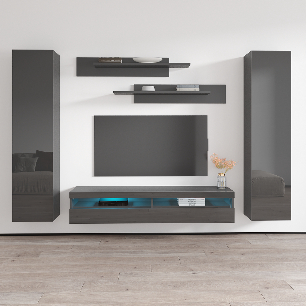 Fly A 35TV Floating Entertainment Center - Meble Furniture