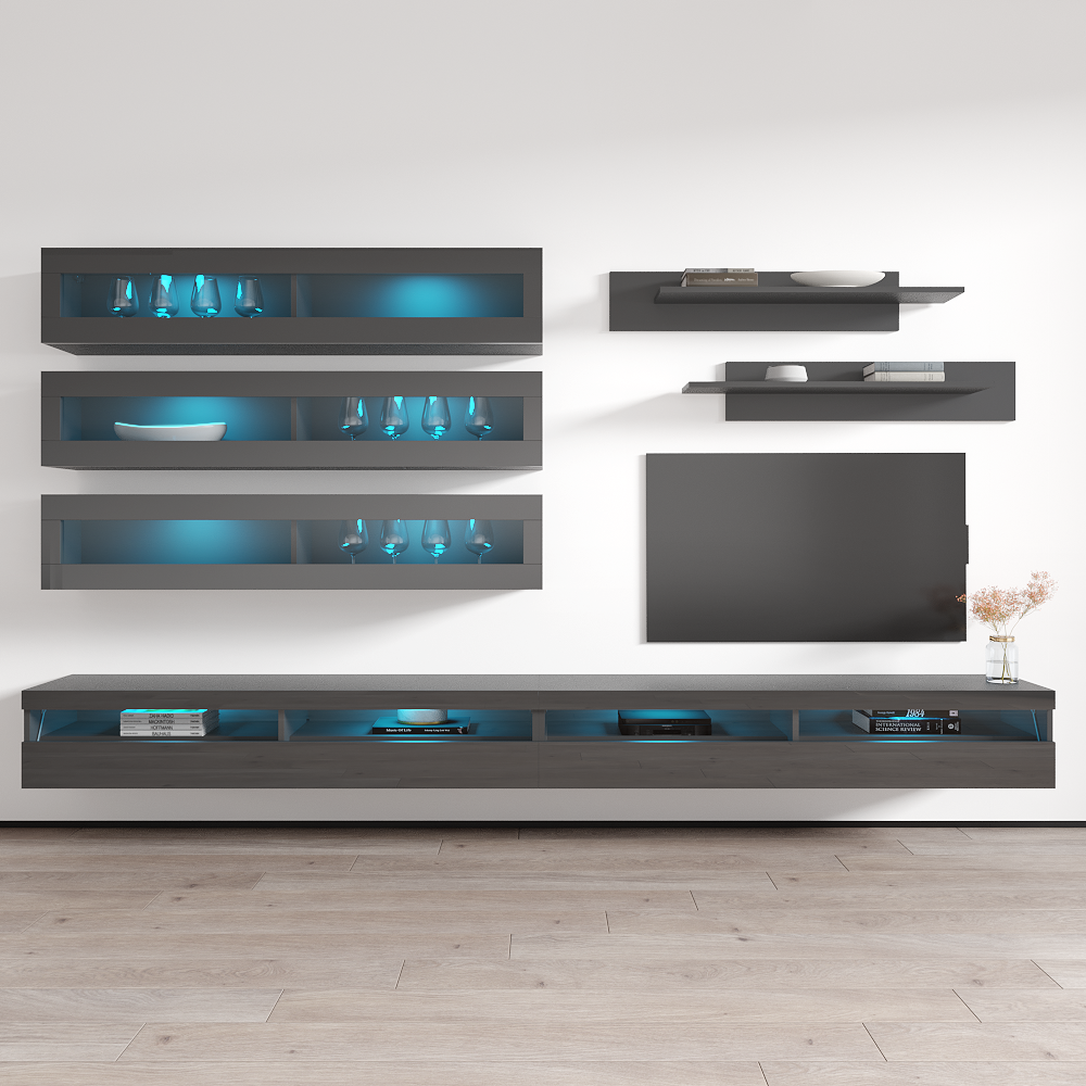 Fly J 35TV Floating Entertainment Center - Meble Furniture