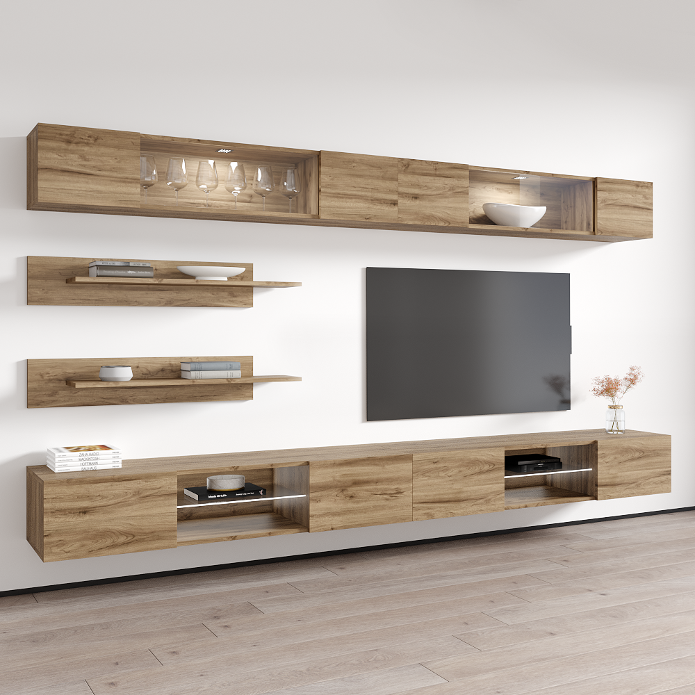 Fly I 33TV Floating Entertainment Center - Meble Furniture