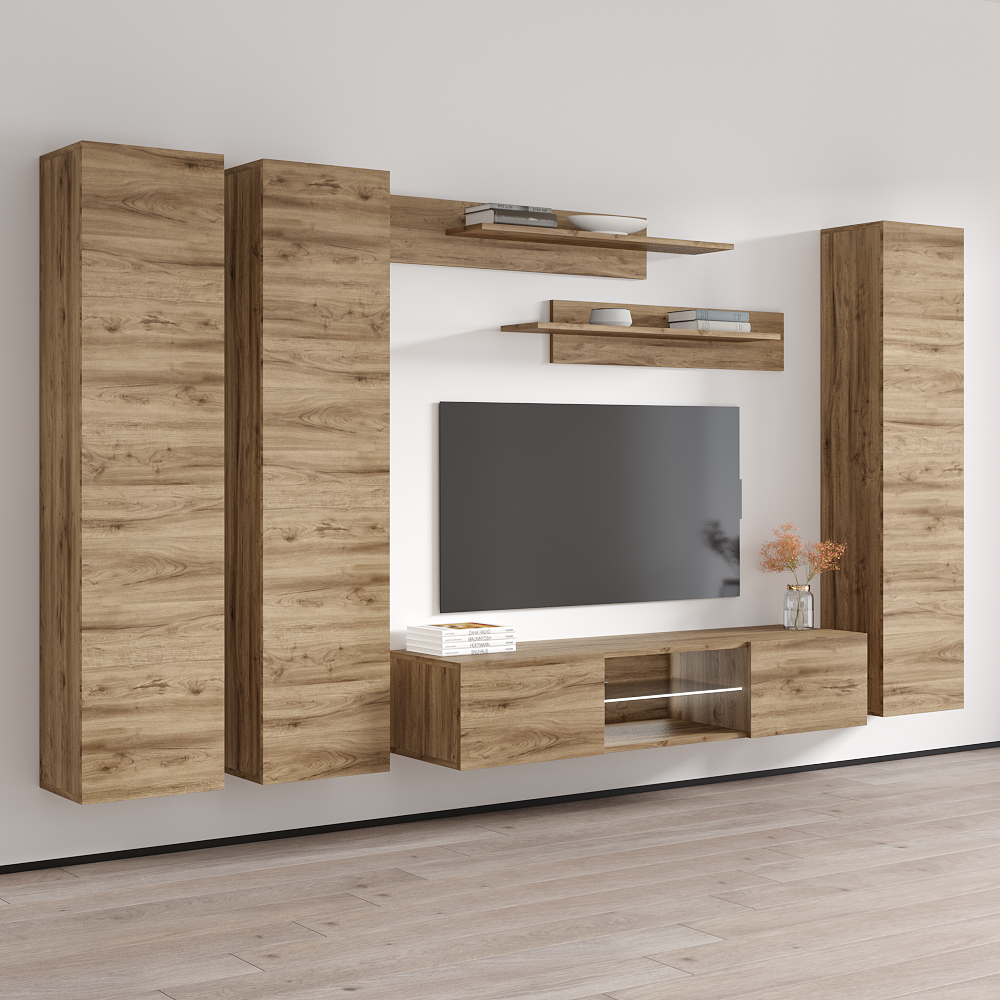 Fly C 33TV Floating Entertainment Center - Meble Furniture