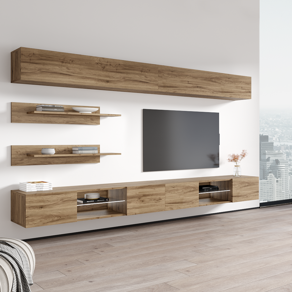 Fly I 33TV Floating Entertainment Center - Meble Furniture