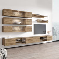 Fly J 33TV Floating Entertainment Center, Oak, photo 13 of 15