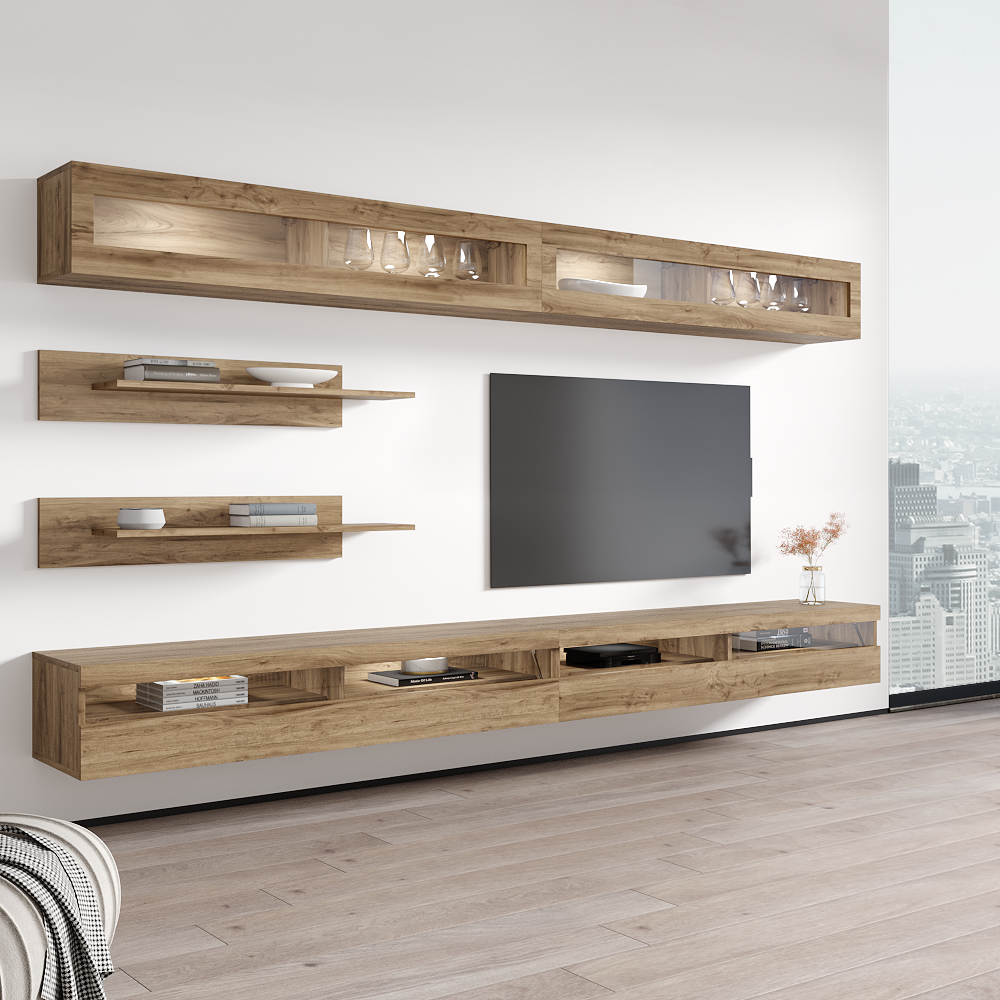 Fly I 35TV Floating Entertainment Center - Meble Furniture