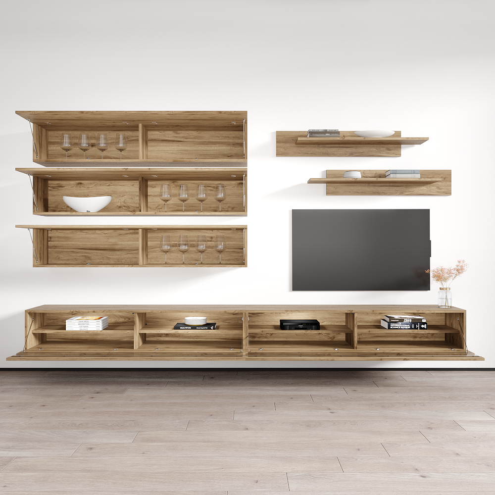 Fly J 35TV Floating Entertainment Center - Meble Furniture