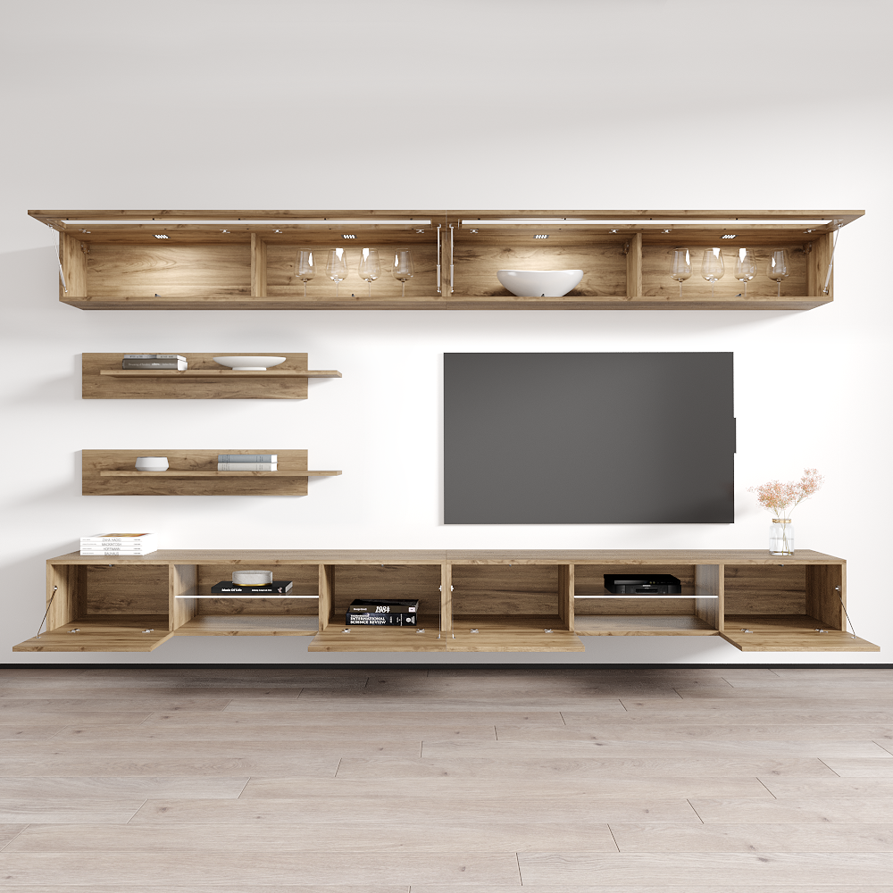 Fly I 33TV Floating Entertainment Center - Meble Furniture