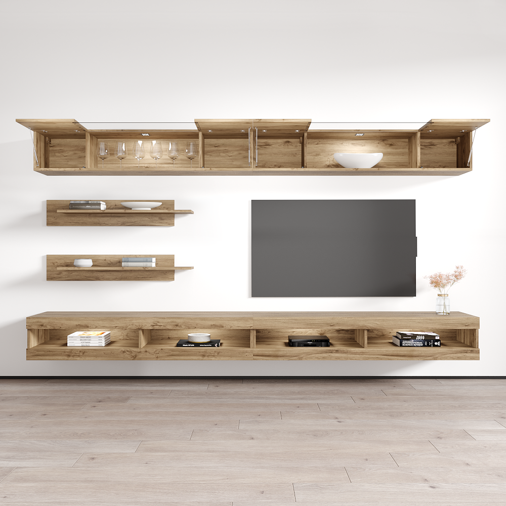 Fly I 34TV Floating Entertainment Center - Meble Furniture
